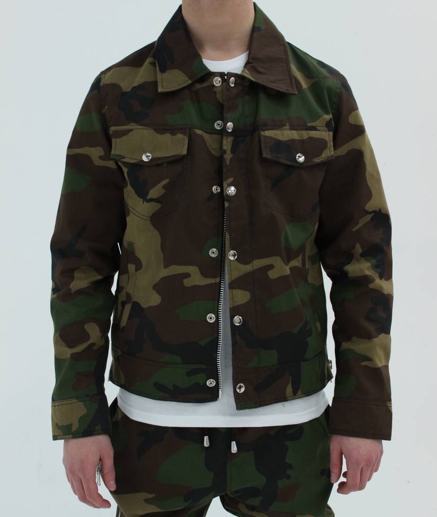 Green Camo Jacket - LE JUST