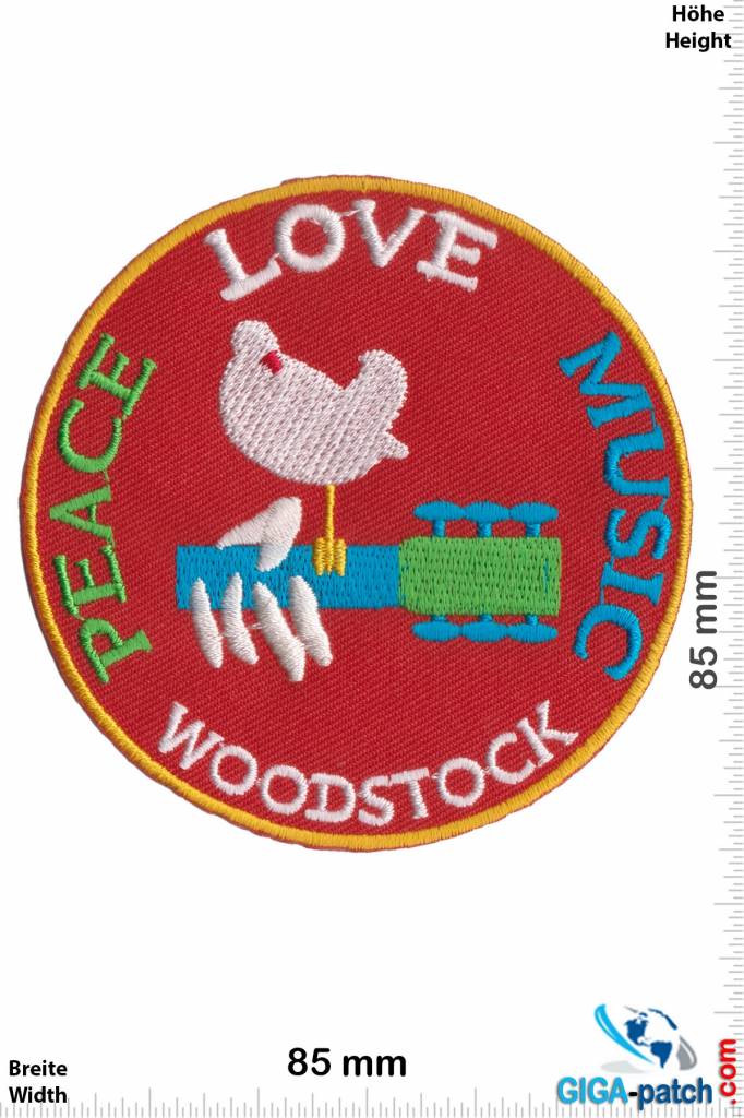 Woodstock Woodstock - Peace Love Music