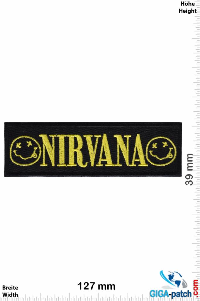 Nirvana Nirvana - Smiley - black/gold