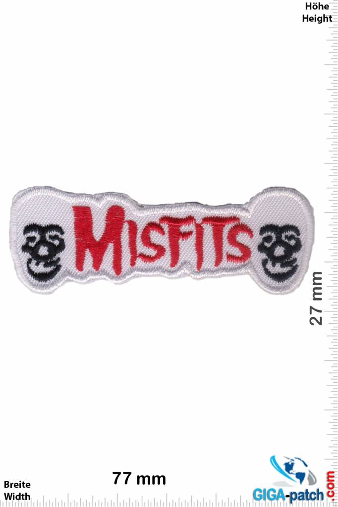 Misfit - Patch - Back Patches - Patch Keychains Stickers -  -  Biggest Patch Shop worldwide