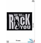 Rock n Roll We will rock you - silver