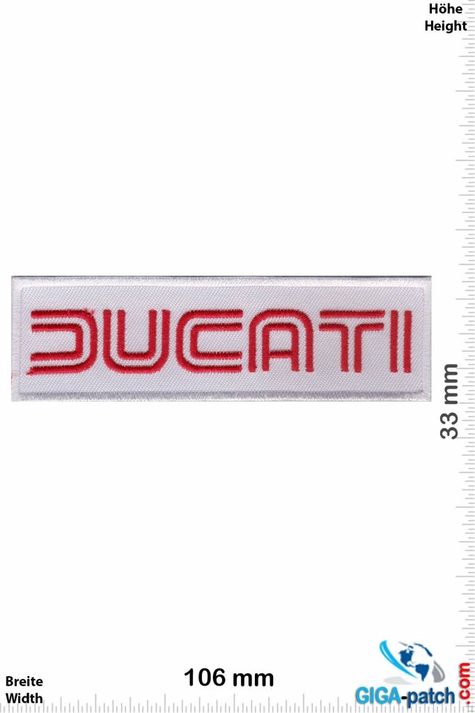 Ducati Ducati - weiss rot