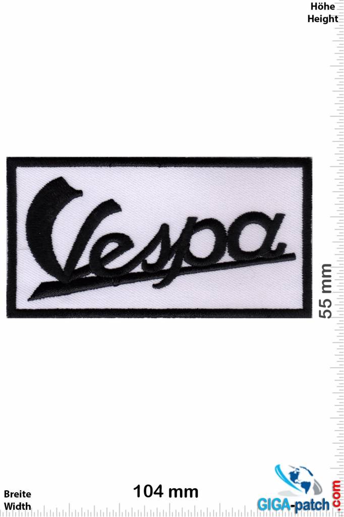 Vespa Vespa - black white - Scooter