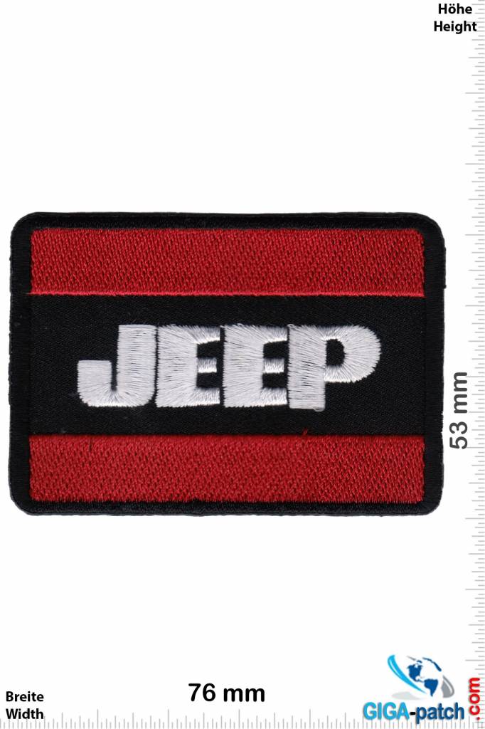 Jeep JEEP - rot silber