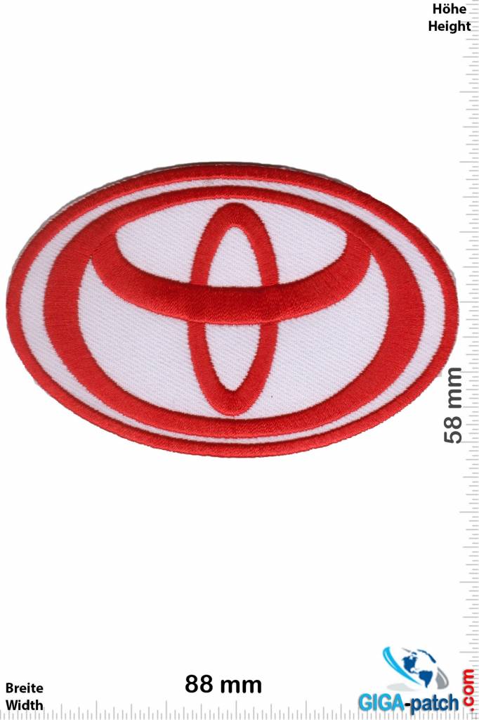Toyota Toyota - weiss rot