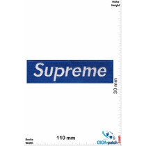 Supreme Supreme blue / silver
