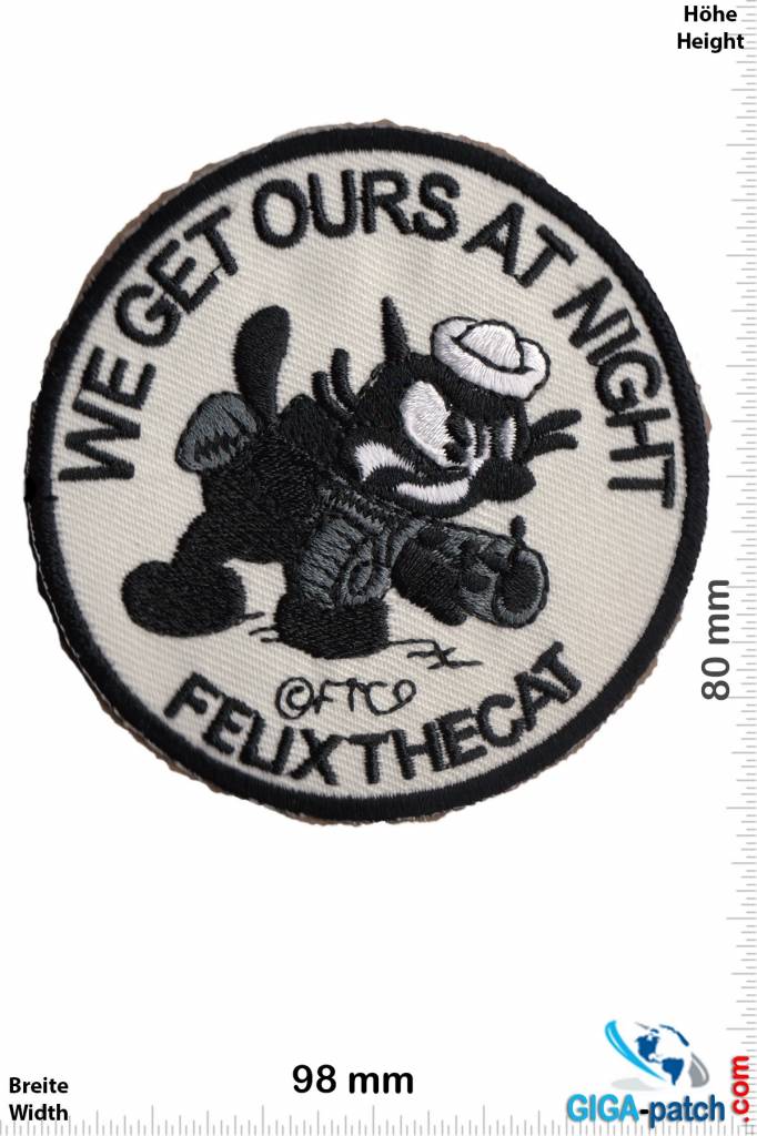 Felix the Cat Felix the Cat - we get ours at night