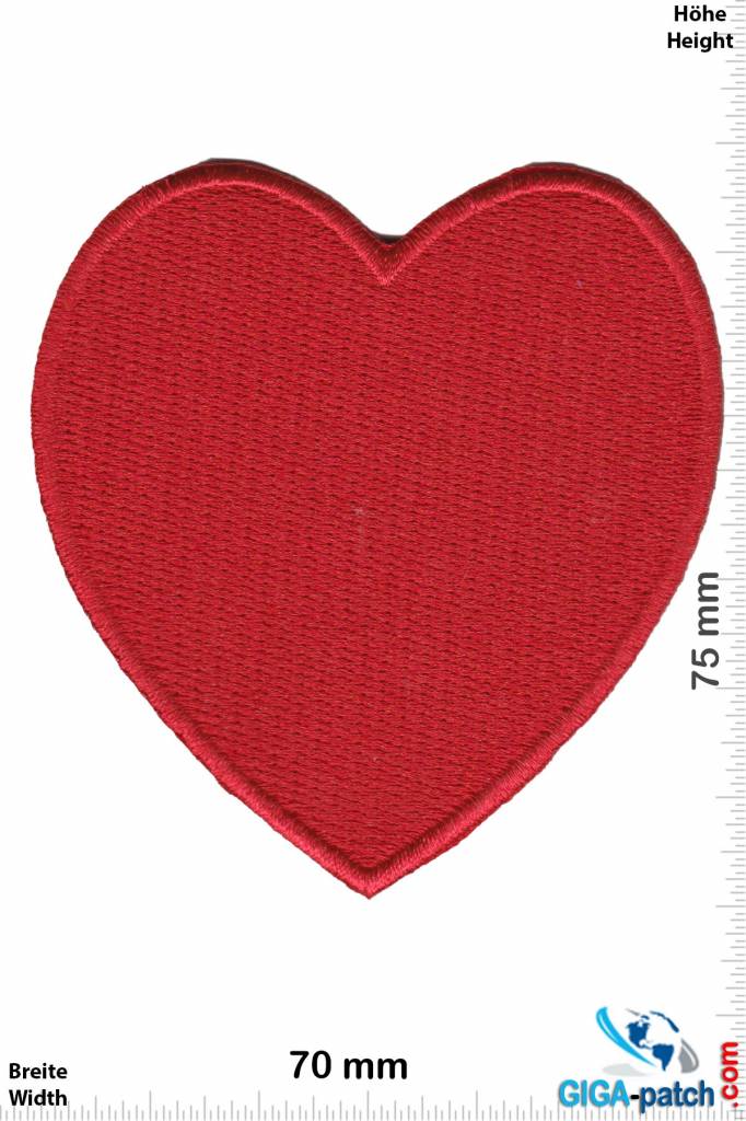 Love Heart red