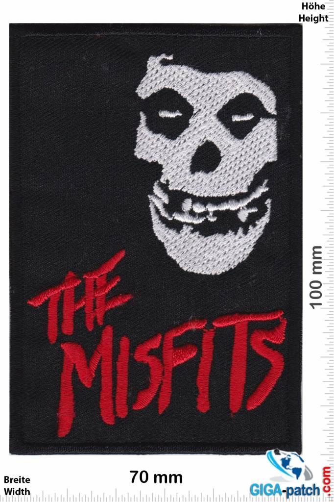 Misfit - Patch - Back Patches - Patch Keychains Stickers -  -  Biggest Patch Shop worldwide