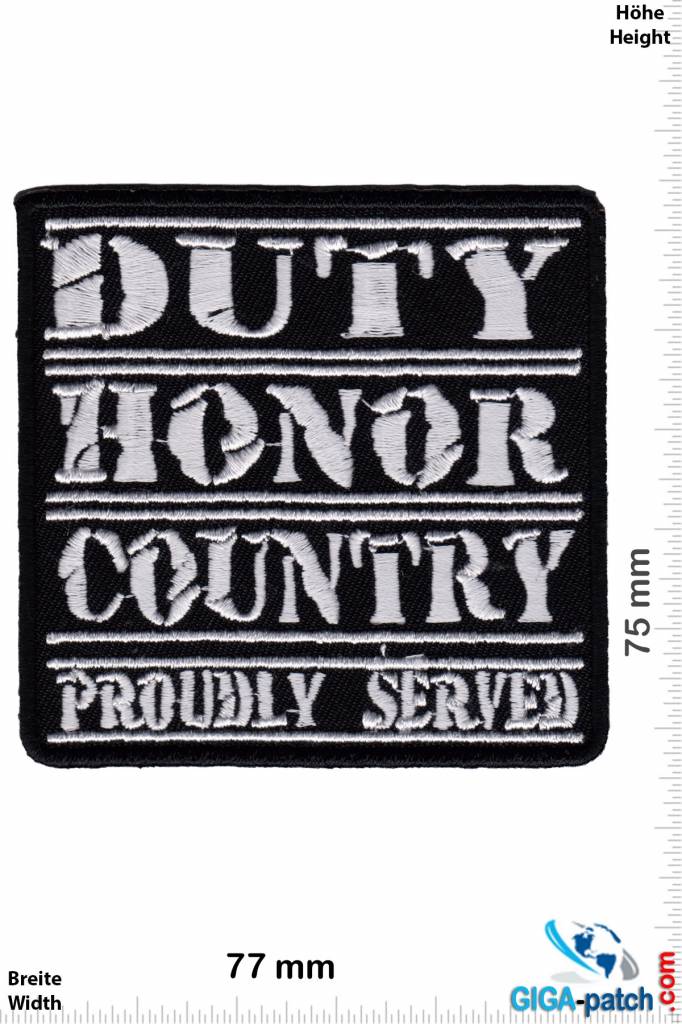 U.S. Army - Patch - Back Patches