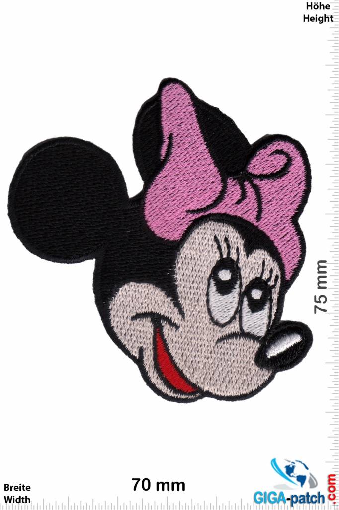 Mickey Mouse  Mini Mouse  - Head - pink