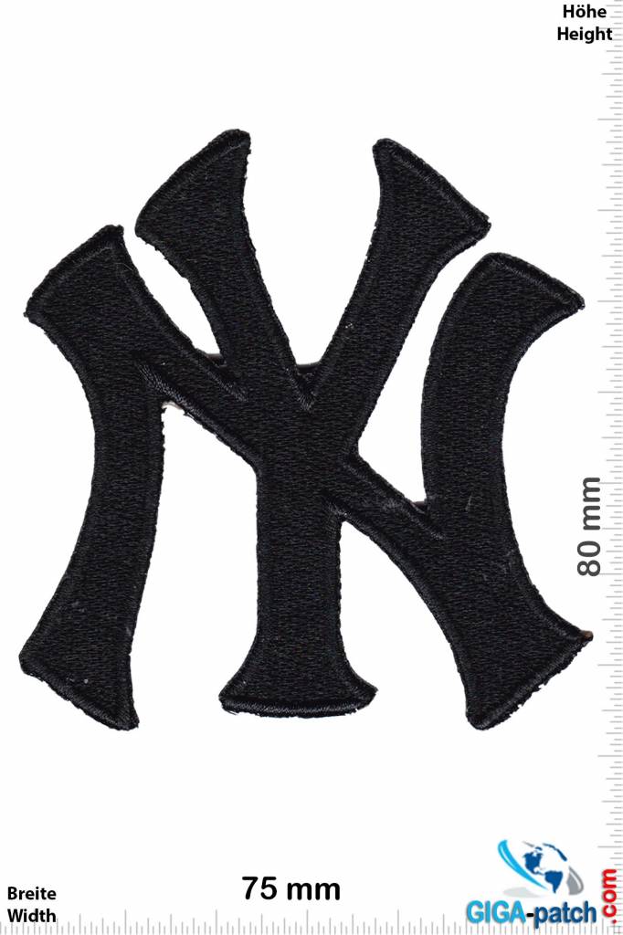 New York Yankees patch (black)