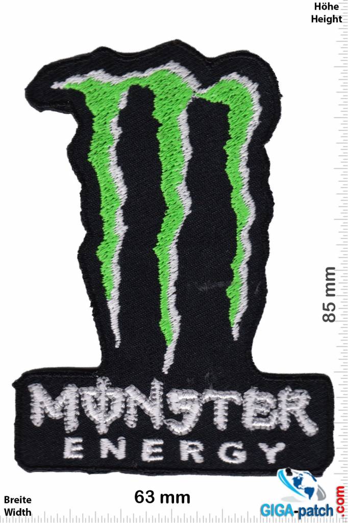 Monster Monster Energy  - schwarz grün