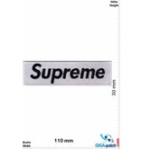 Supreme Supreme black / white