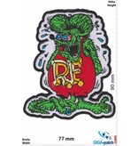 Rat Fink Rat Fink - black border