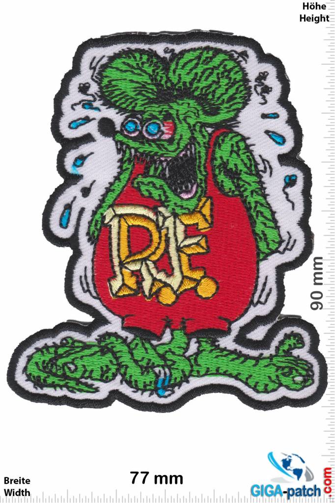 Rat Fink Rat Fink - black border