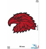Adler Eagle - Eagle head  - red
