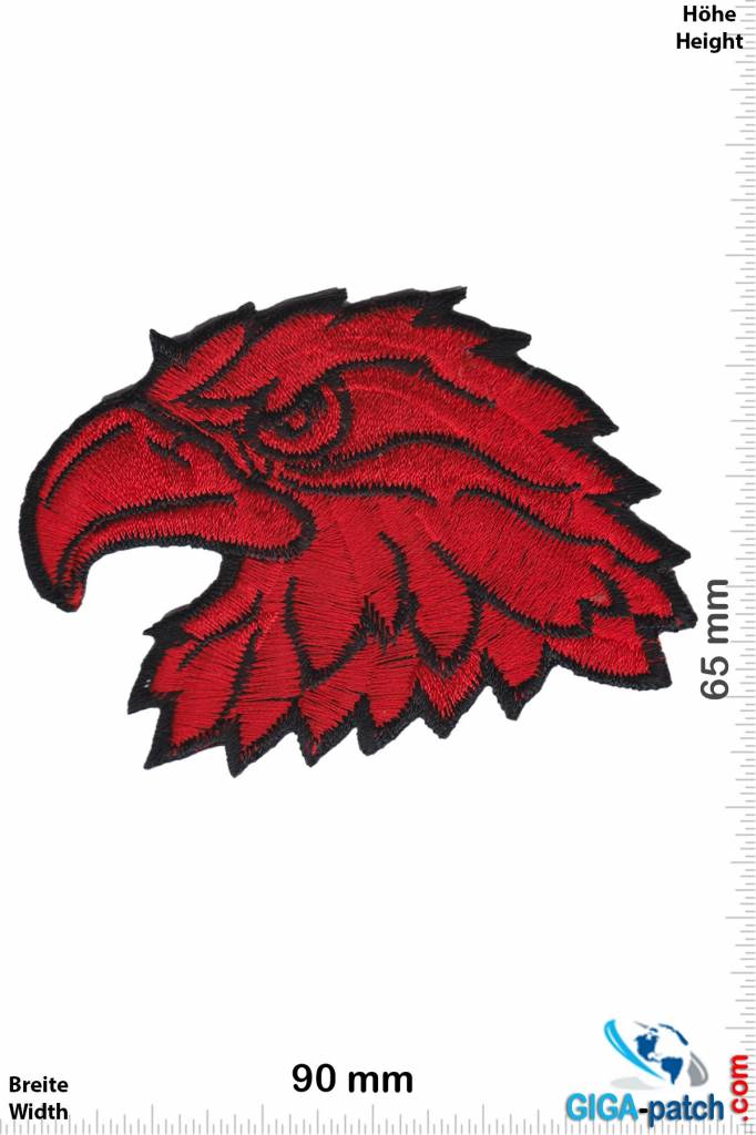 Adler Eagle - Eagle head  - red