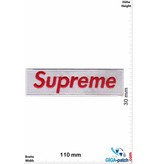 Supreme Supreme red / white