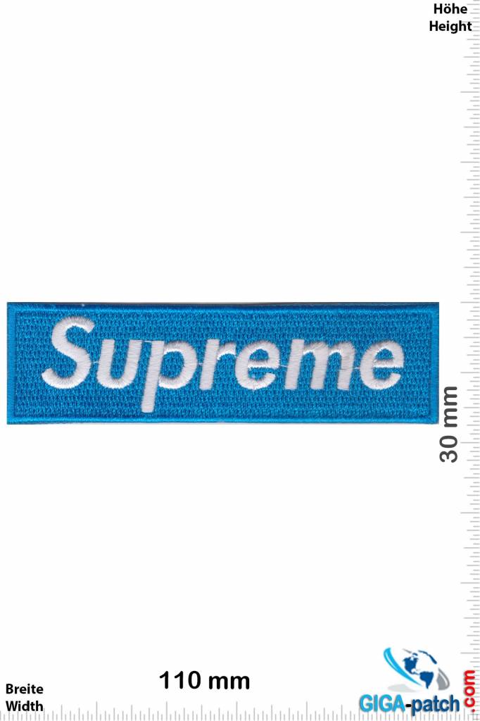 Supreme Supreme silber / hellblau