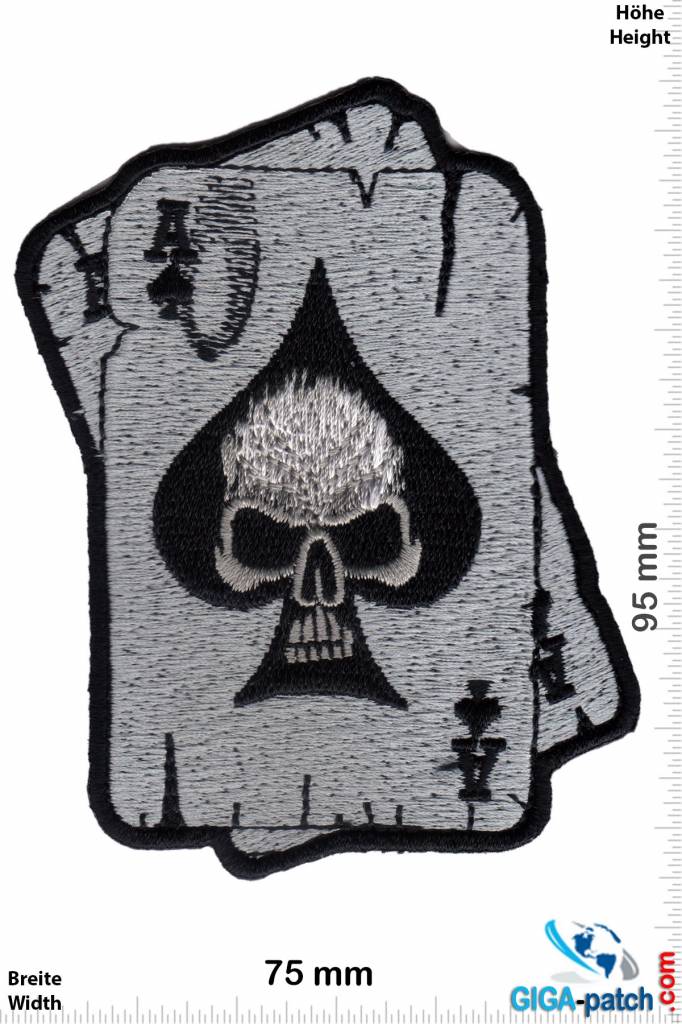 Totenkopf ASS - Skull - Silver