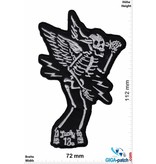 Lucky 13 Lucky 13 - Skull Fly - silver