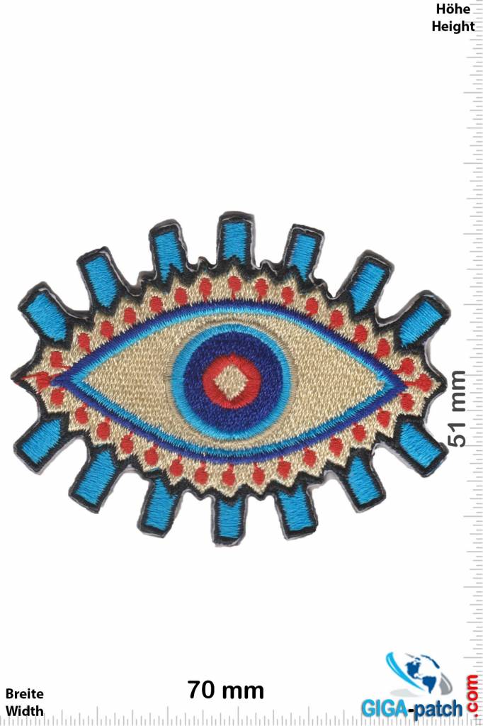 Magic Eyes Magisches Auge  blau color - Magic Eyes - Fun