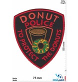 Donut Donut Police - Top Protect the Donuts - black