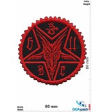 Pentagramm Pentagram red