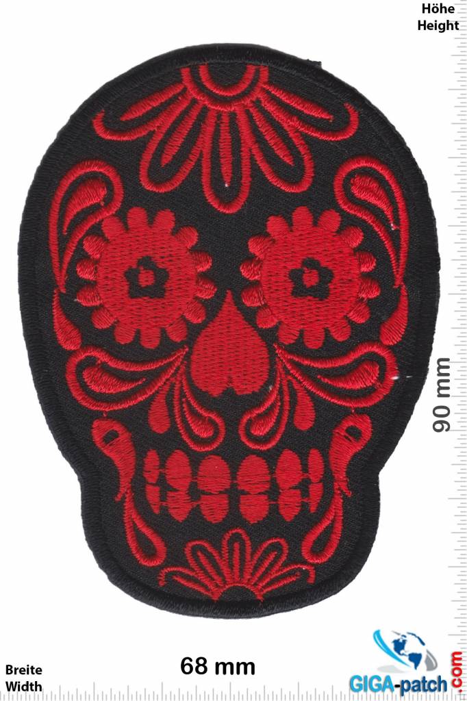 Muerto Skull - Muerto- black red