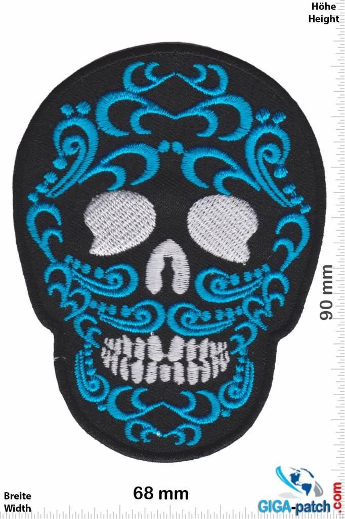 Muerto Skull - Muerto- black blue