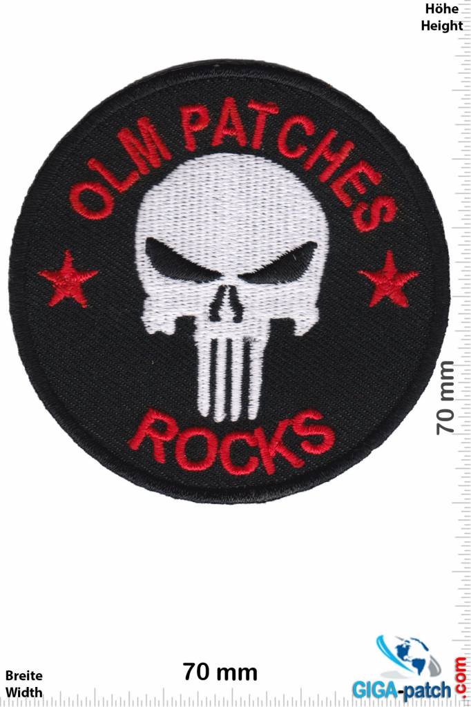 Punisher OLM Patches - Rocks - Punisher