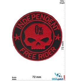 Totenkopf Independent Free Rider - 0%er - Skull