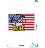 USA, USA USA Flag - United States of America - Smile