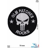 Punisher OLM Patches - Rocks - Punisher - Silver