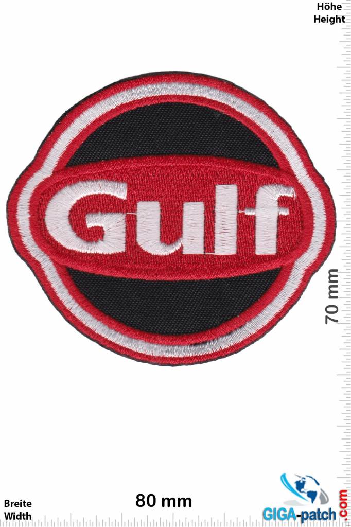 Gulf - Patch - Aufnäher - Aufnäher Shop / Patch - Shop - größter ...