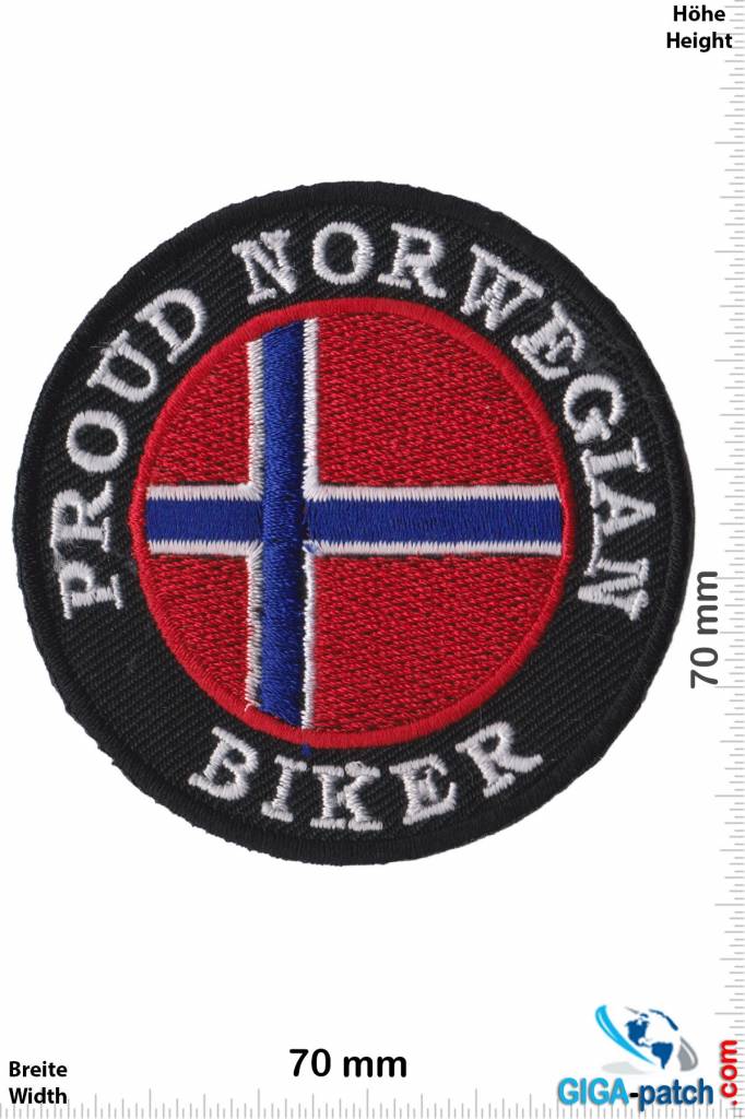 Norwegen, Norway Norwegen - Proud Norwegian Biker - Norway