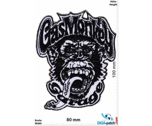 Gas Monkey - Patch - Back Patches - Patch Keychains Stickers