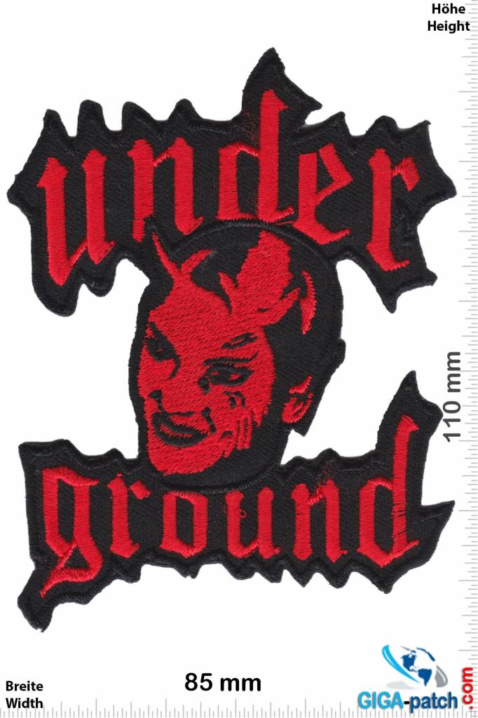 Underground Under Ground - Underground - Music- red