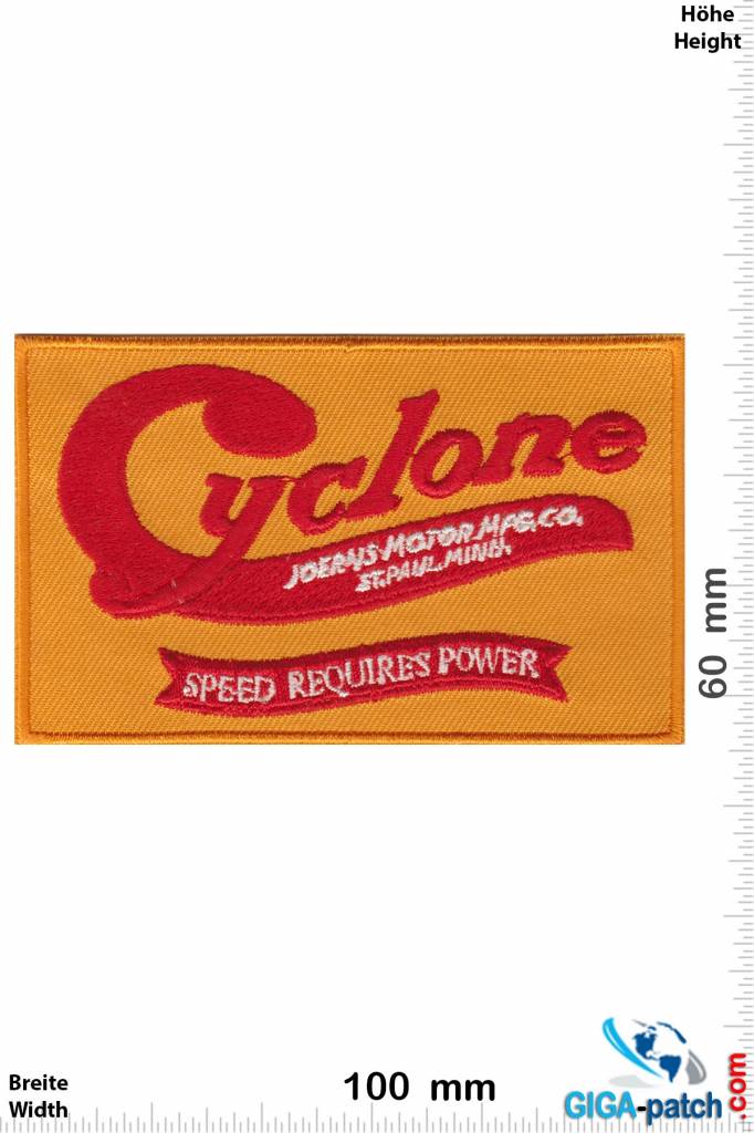 Cyclone Cyclone - Speed requires Power