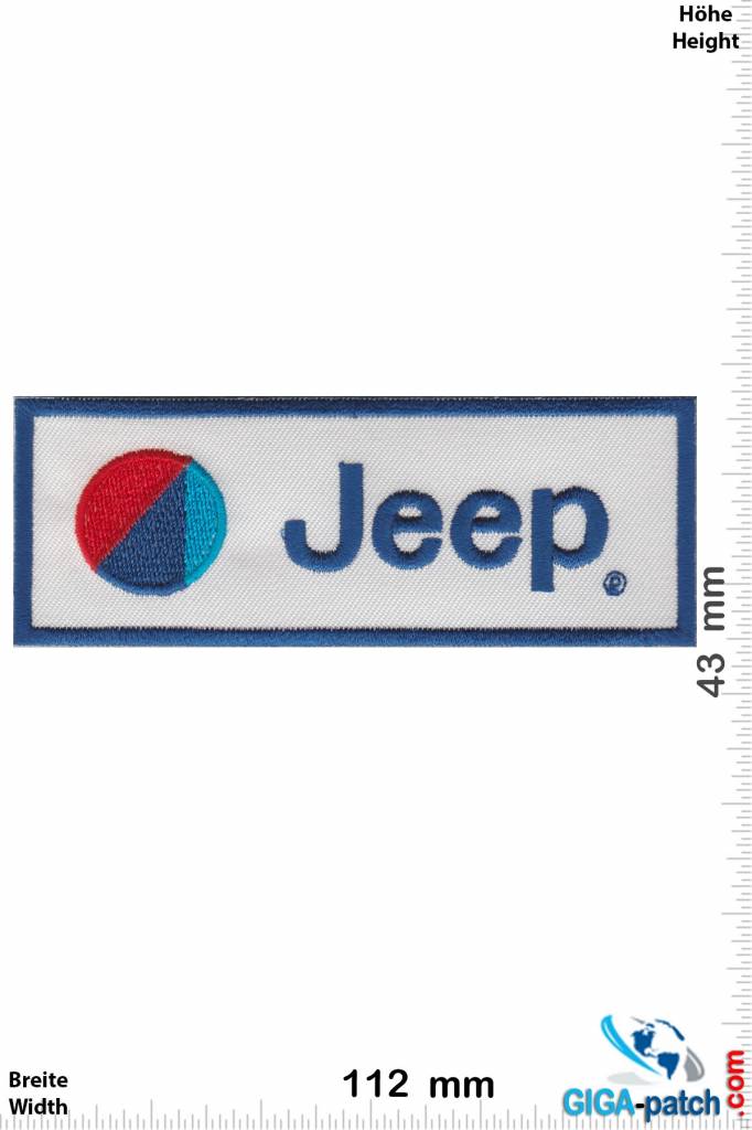 Jeep Jeep - blau weiss