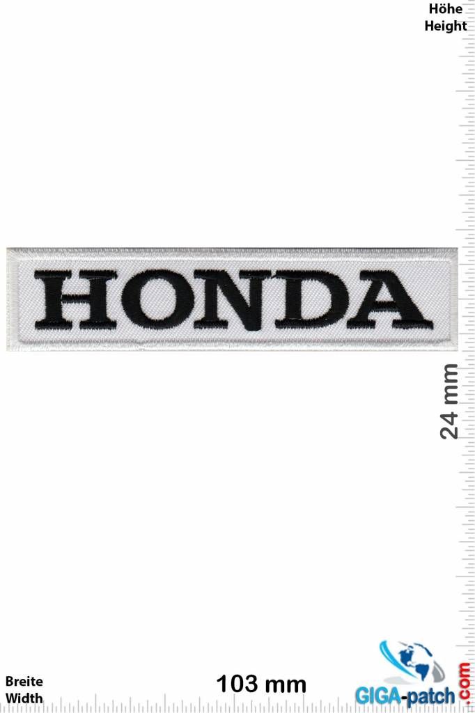 Honda Honda - weiss schwarz