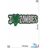 Zombie I love Zombie - green