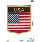 USA U.S.A .  coat of arms- USA - Flags - black