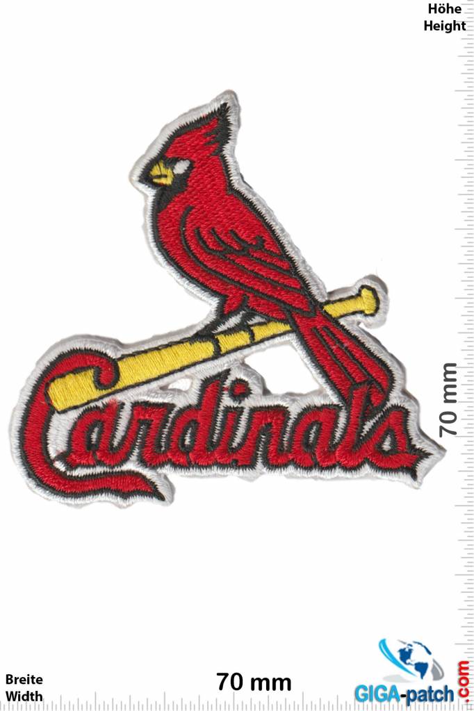 St Louis Cardinals - Patch - Back Patches - Patch Keychains