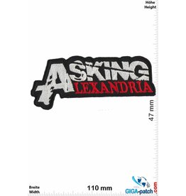 Asking Alexandria  Asking Alexandria - silber rot