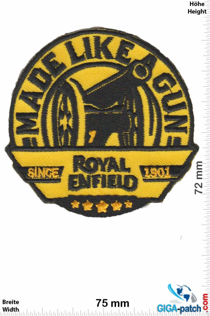 Royal Enfield Royal Enfield - Made like a Gun - gelb