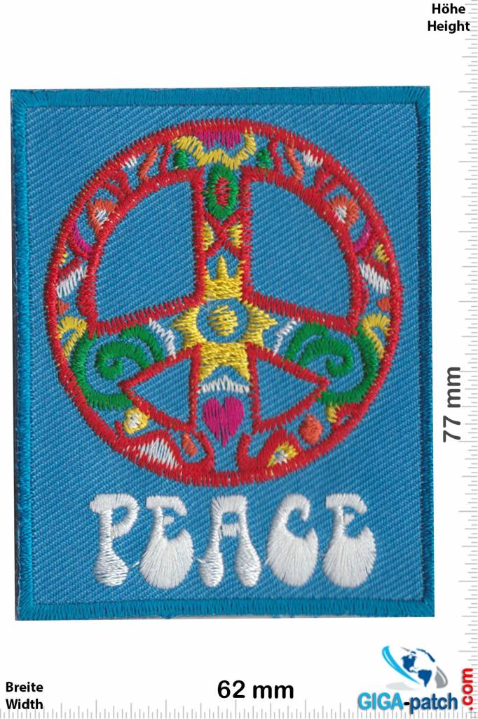 Frieden Peace - blue