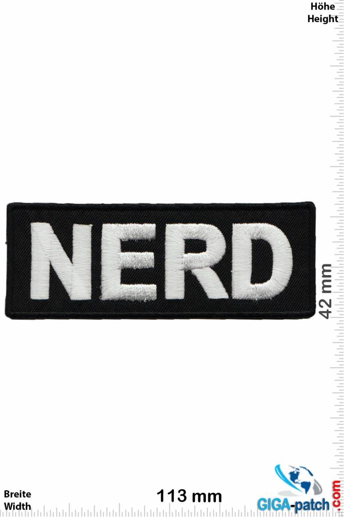 Nerd NERD -  Nerdpatch