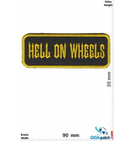 Sprüche, Claims Hell on Wheels